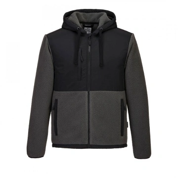 Jacheta de lucru fleece cu gluga Portwest Borg KX3