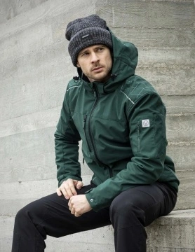 Jacheta de lucru softshell de iarnă barbati material impermeabil si respirabil Ardon - Img 6