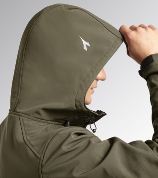 Jacheta de lucru softshell Sail cu gluga reglabila Diadora Utility - Img 3