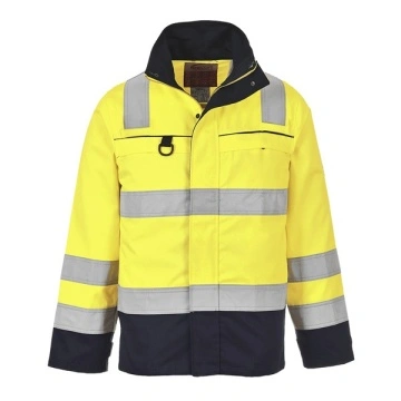 Jacheta reflectorizanta Multi Norm galben fluorescent Portwest