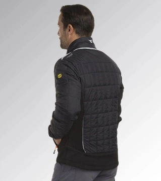 Lichidare: Ultima bucata - Geaca de lucru usoara captusita confortabil negru Diadora Utility - Img 3