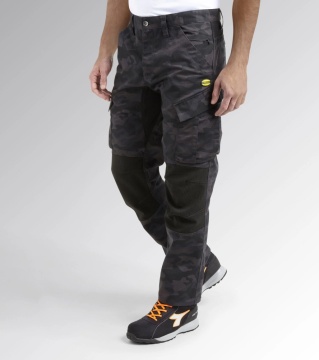 Lichidare: Ultima bucata - Pantaloni de lucru talie Ripstop Cargo Camo Diadora Utility