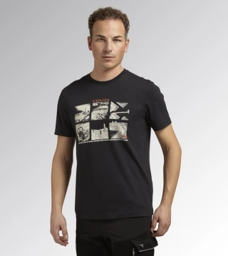 Lichidare: Ultima bucata , Tricou bumbac organic negru work passion