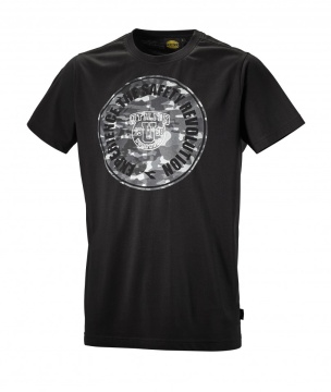 Lichidare: Ultima bucata - Tricou GRAPHIC ORGANIC bumbac cu imprimeu, negru sau alb Diadora Utility
