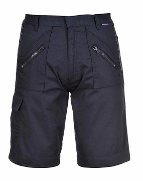 Pantaloni de lucru scurti Action de vara navy confortabili Portwest