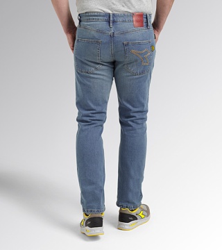 Pantaloni lucru blugi Stone 5PKT - Img 2