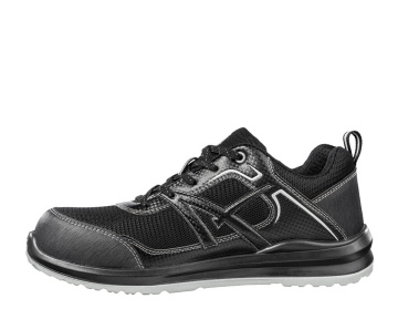 Pantofi de lucru usori Rider S1P ESD negru microfibra - Img 3