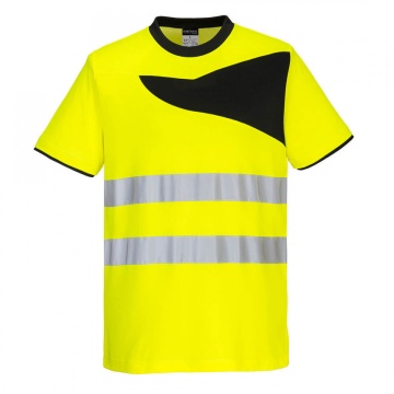 Tricou cu maneca scurta reflectorizant Portwest Hi-Vis PW2 - Img 1