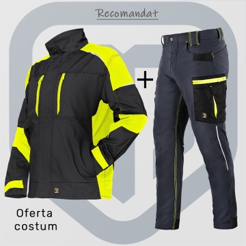 Costum de lucru: Pantaloni flexibili si Jacheta Rip Stop - Img 1
