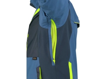 Jacheta de lucru elastica si rezistenta cu cordura, albastra | CXS NAOS - Img 6