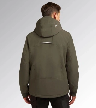 Jachetă softshell de lucru rezistentă la apă, cu căptușeală ușoară Diadora Freedom - Img 3