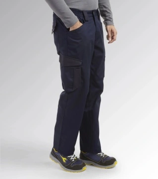 Lichidare: Ultima bucata - Pantaloni talie Staff Cargo detalii reflectorizante Diadora Utility