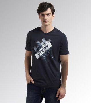 Lichidare: Ultima bucata Tricou bumbac organic cu imprimeu Diadora - Img 2