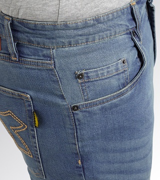 Pantaloni lucru blugi Stone 5PKT - Img 3