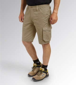 Pantaloni lucru scurti Diadora Poly cu detalii reflectorizante - Img 1