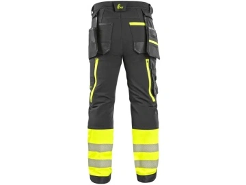 Pantaloni reflectorizanti elastici barbati, cu Cordura | CXS NAOS - Img 3