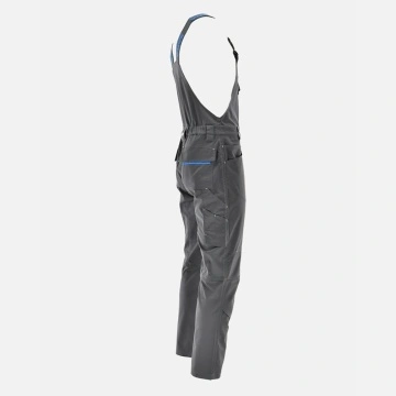 Sara Salopeta de lucru mecanic | Flexibila si confortabila | gri-albastra - Img 2