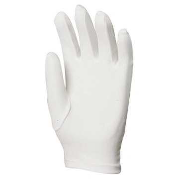 12x Manusi subtiri albe din nylon 100% rezistente
