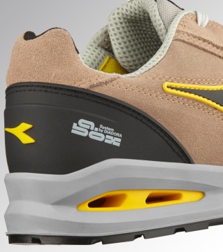 Adidasi de protectie cu bombeu metalic Diadora S3 din piele, ultra respirabili - Img 4