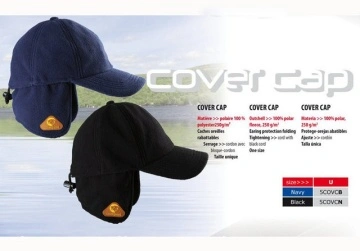 Caciula polar Covercap tip baseball negru