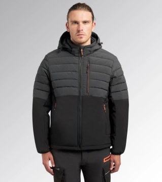 Geaca lucru de iarna usoara Oslo neagra Diadora Utility