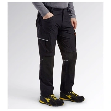Pantaloni de lucru rezistenti Tech performance negru Diadora Utility