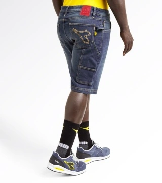 Pantaloni de lucru scurti blugi Diadora Stone - Img 3