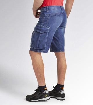 Pantaloni scurti tip blugi Diadora Stone Cargo Light - Img 2