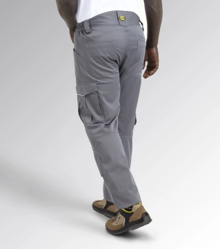 Pantaloni talie confortabili Rock Stretch Performance elastic gri - Img 6