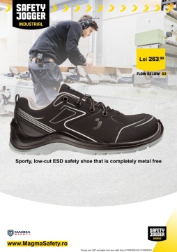 Pantofi de lucru cu bombeu de protectie Flow Blitz - Img 1