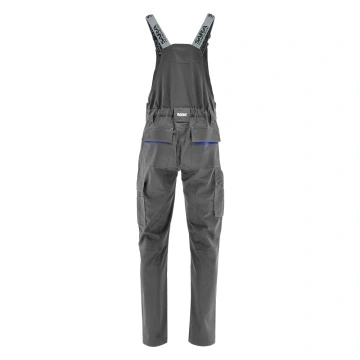 Sara Salopeta de lucru mecanic | Flexibila si confortabila | gri-albastra - Img 3