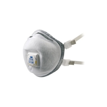 Semi masca de protectie 3M FFP2 carbune activ cu supapa - pachet 10buc