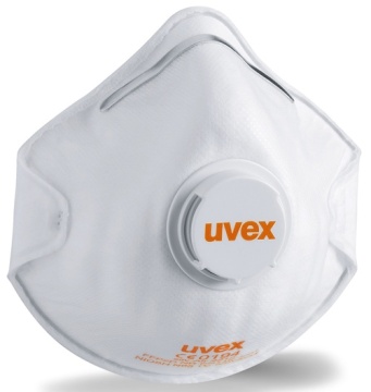 Semi masca de protectie UVEX FFP2 CARBON antialergic - pachet 15buc - Img 2