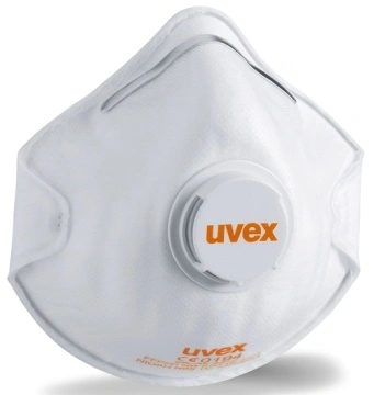 Semi masca de protectie UVEX FFP2 CARBON antialergic - pachet 15buc - Img 2