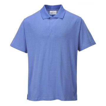 Tricou polo antistatic ESD albastru royal Portwest