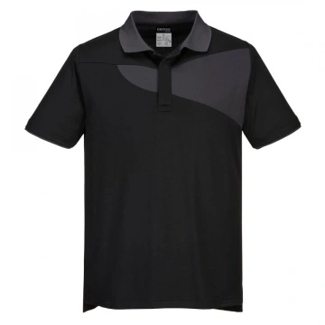 Tricou polo bumbac si poliester Portwest HiVis S/S PW2