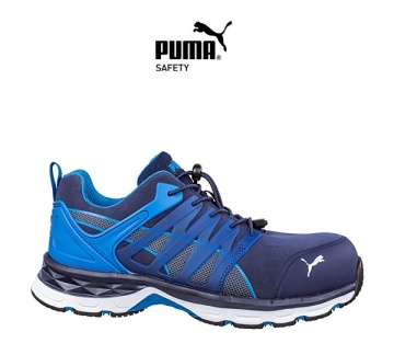 Ultima sansa - Pantofi de protectie cu mare flexibilitate Puma Velocity blue 45 - Img 1