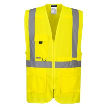 Vesta reflectorizanta Executive cu fermoar Portwest