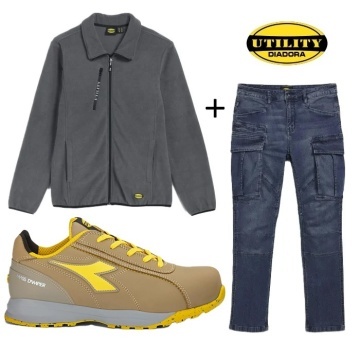 Costum de lucru toamna Diadora: Pantaloni, Pantofi si Polar