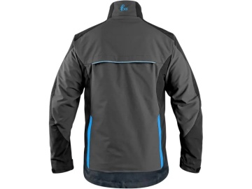 Jacheta de lucru elastica si rezistenta cu cordura, gri-neagra| CXS NAOS - Img 2