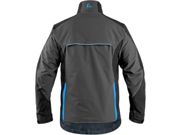 Jacheta de lucru elastica si rezistenta cu cordura, gri-neagra| CXS NAOS - Img 2