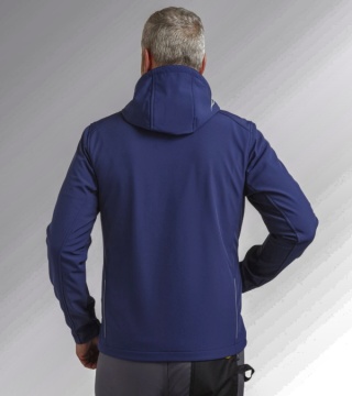 Jacheta de lucru rezistenta softshell Sail cu detalii reflectorizante - Img 5