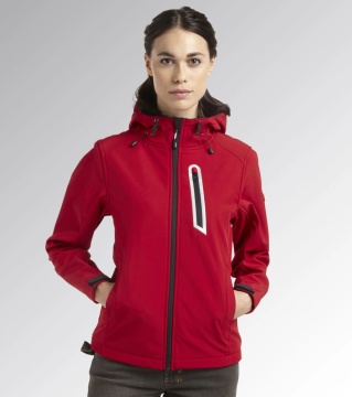Jacheta de lucru softshell Sail rosu Diadora Utility