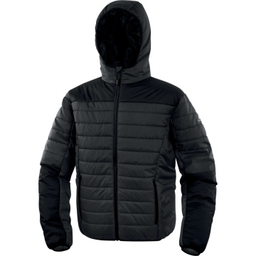 Jacheta de lucru usoara puf Delta Plus | Negru-Gri - Img 1