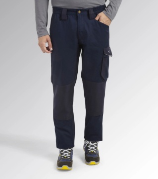 Lichidare: Ultimele bucati - Pantaloni talie Rock Performance rezistent la abraziune navy Diadora Utility
