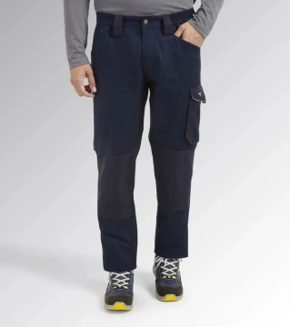 Lichidare: Ultimele bucati - Pantaloni talie Rock Performance rezistent la abraziune navy Diadora Utility