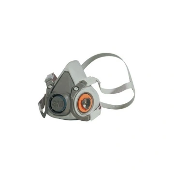 Masca de protectie fara filtre 3M6000 usoara cu adaptor pentru filtre reutilizabile