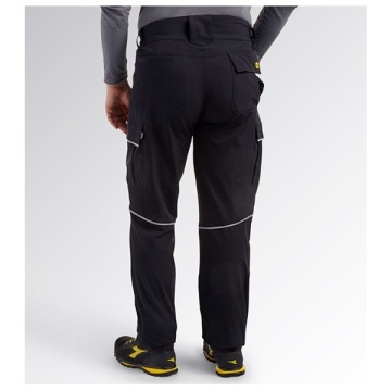 Pantaloni de lucru rezistenti Tech performance negru Diadora Utility - Img 3