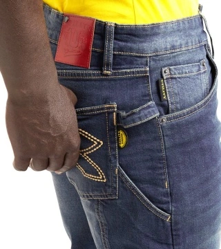 Pantaloni de lucru scurti blugi Diadora Stone - Img 4