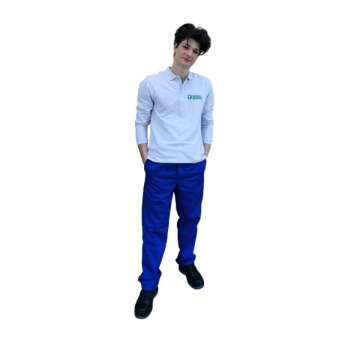 Pantaloni ignifugi pentru sudura, 100% bumbac 350gr/mp